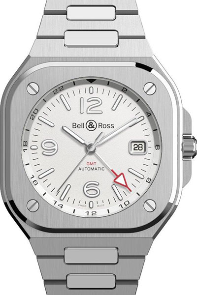 سافر بتميّز وأناقة مع BR 05 GMT White  من Bell & Ross